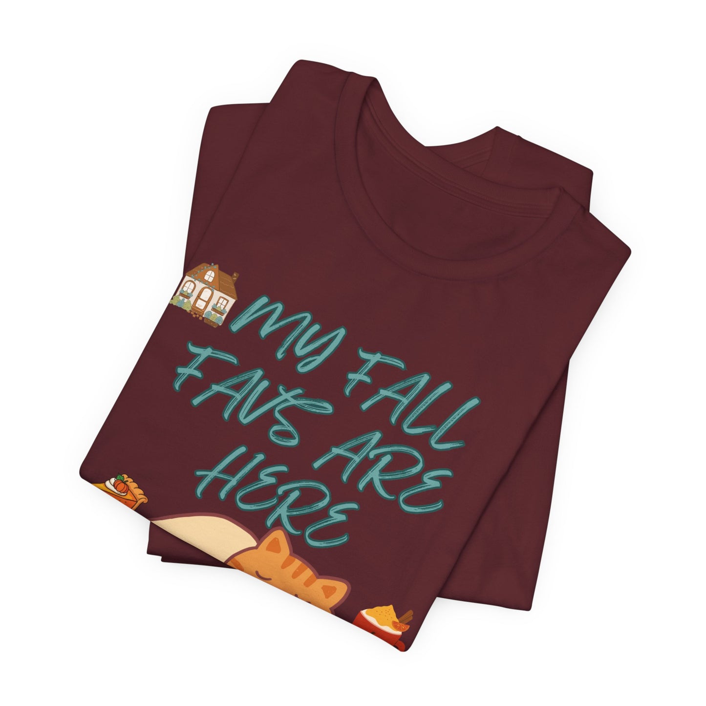 Fall Unisex Tee - Cozy Autumn Vibes Shirt