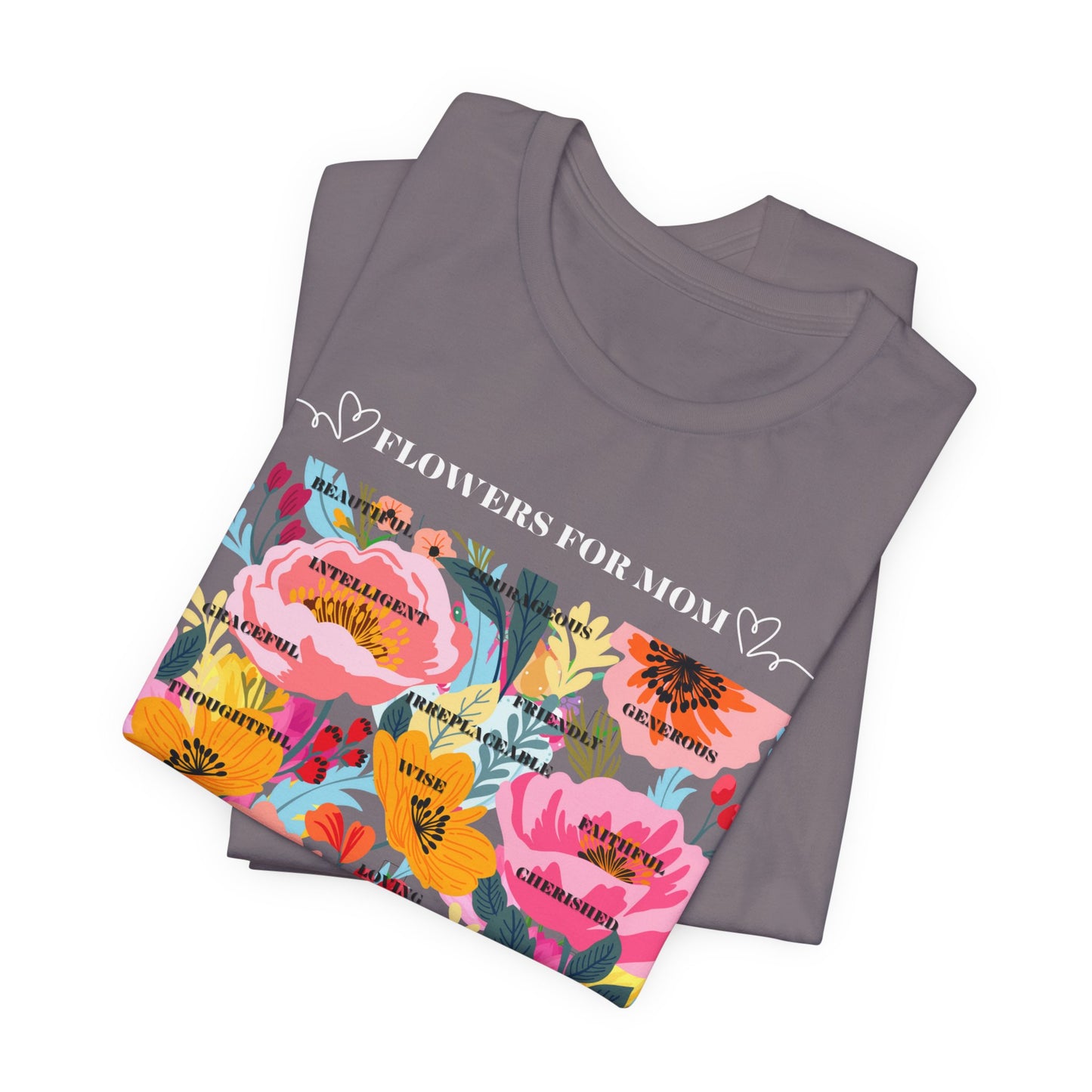Floral Motif Unisex Tee | Botanical T-Shirt, Floral Graphic Tee, Trendy Summer Shirt, Gift for Her, Casual Wear