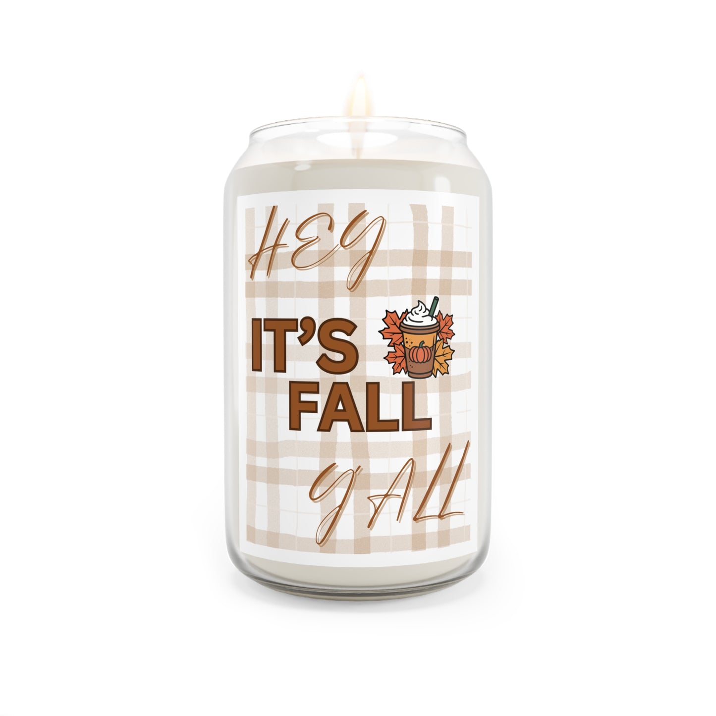 Soy Candle Fall Scented, 13.75oz