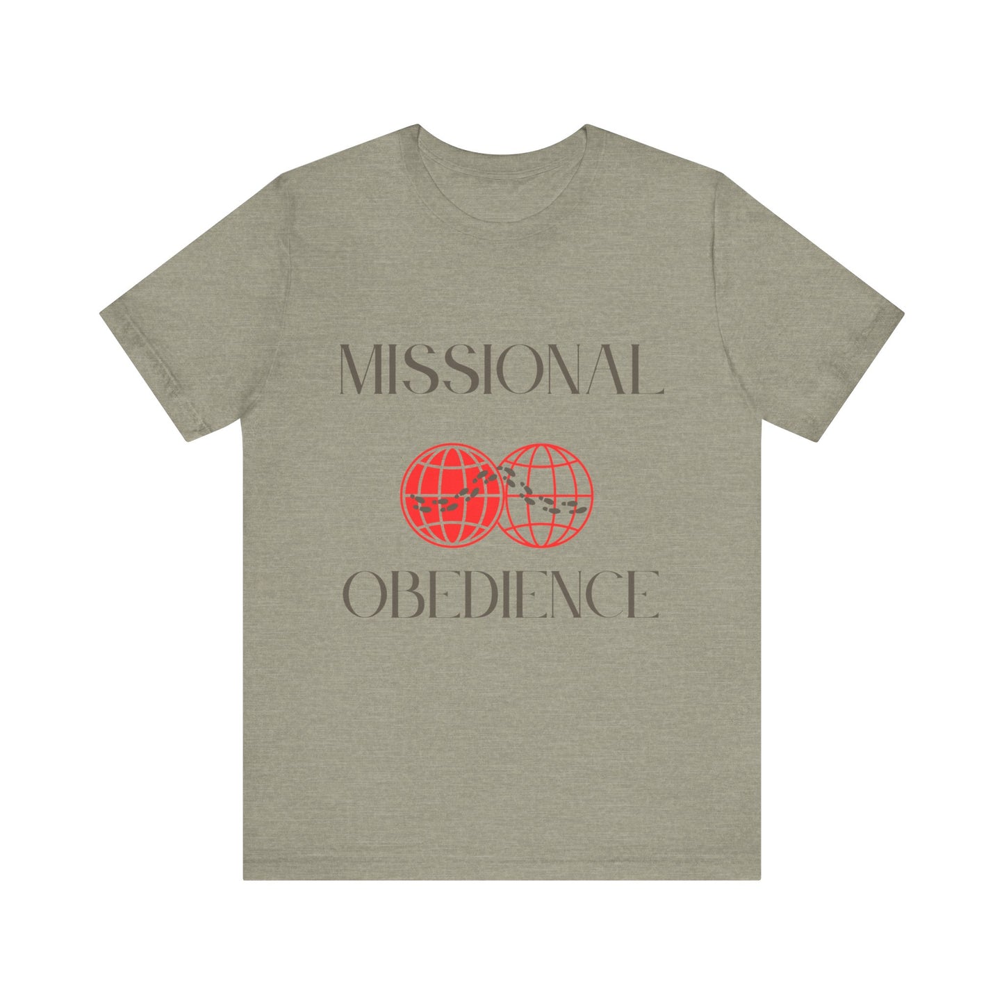 Tee Missional Obedience Unisex Jersey Short Sleeve