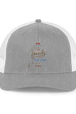 Heather Grey / White / One size