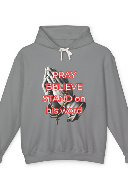 Faith Base Hoodie — Lightweight Christian Faith Pullover