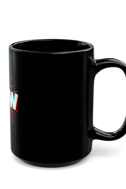 Inspirational Black Mug - 'Never Over Now' - Motivational Coffee Cup for Daily Inspiration
