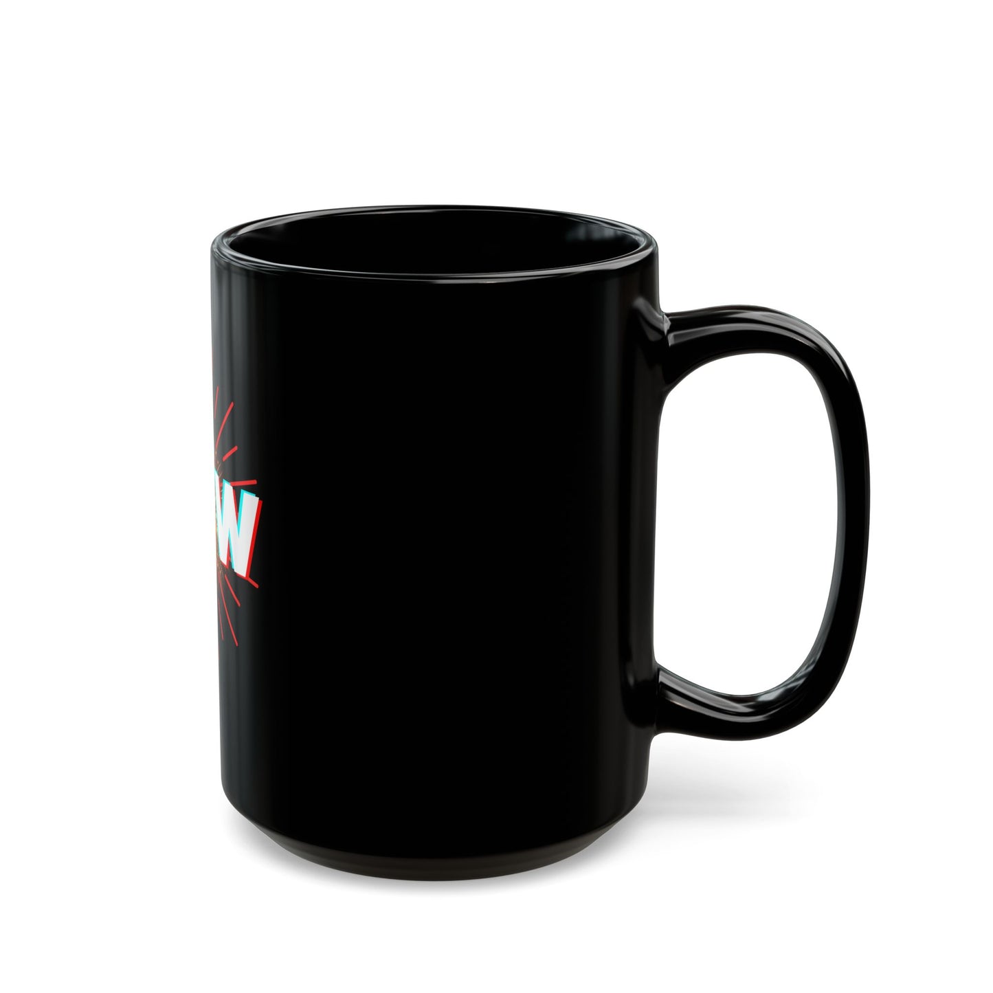 Inspirational Black Mug - 'Never Over Now' - Motivational Coffee Cup for Daily Inspiration