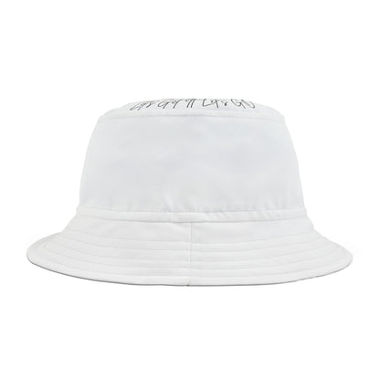Stylish Bucket Hat with Trendy Text Design
