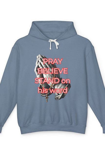 Faith Base Hoodie — Lightweight Christian Faith Pullover