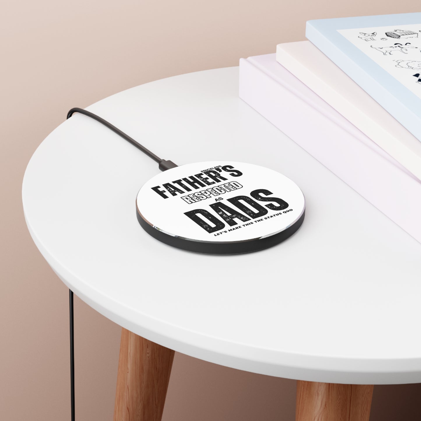 Dad's Wireless Charger - Fast Charging Pad for Father's Day & Everyday Use