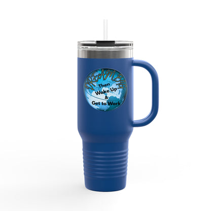 Inspirational Insulated Travel Mug - 40oz Dream Big Design
