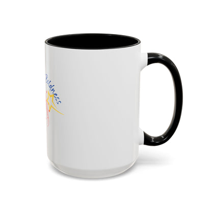 Inspirational Accent Coffee Mug - Build Better Boldness - Perfect for Morning Motivation