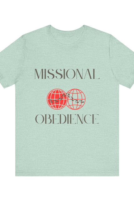 Tee Missional Obedience Unisex Jersey Short Sleeve