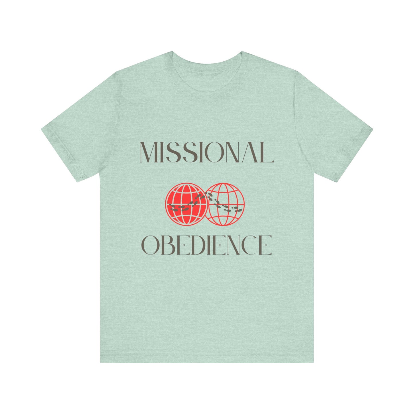 Tee Missional Obedience Unisex Jersey Short Sleeve