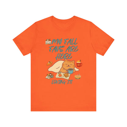Fall Unisex Tee - Cozy Autumn Vibes Shirt