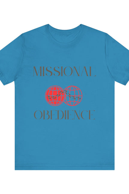 Tee Missional Obedience Unisex Jersey Short Sleeve