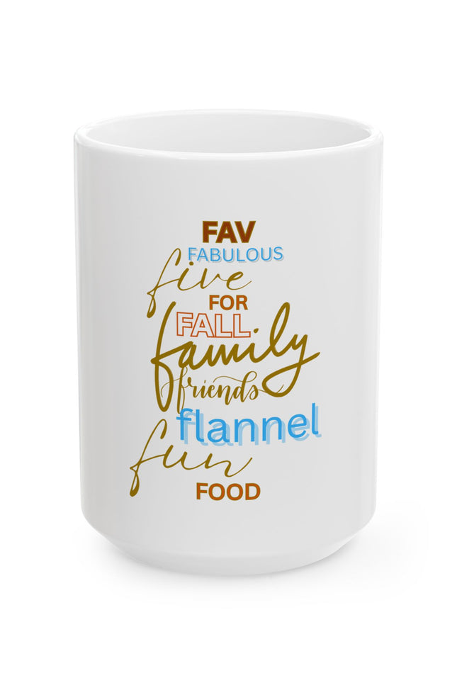 Fall Family Fun Ceramic Mug