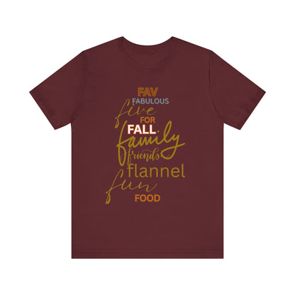 Fall Family Tee - Unisex Jersey