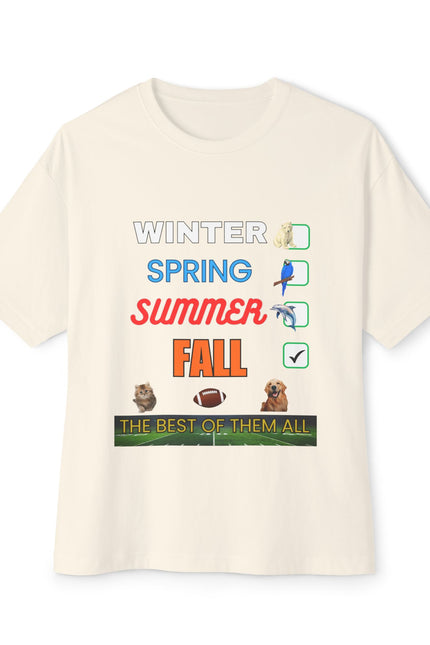 Oversized Tee - Fall Season Tees