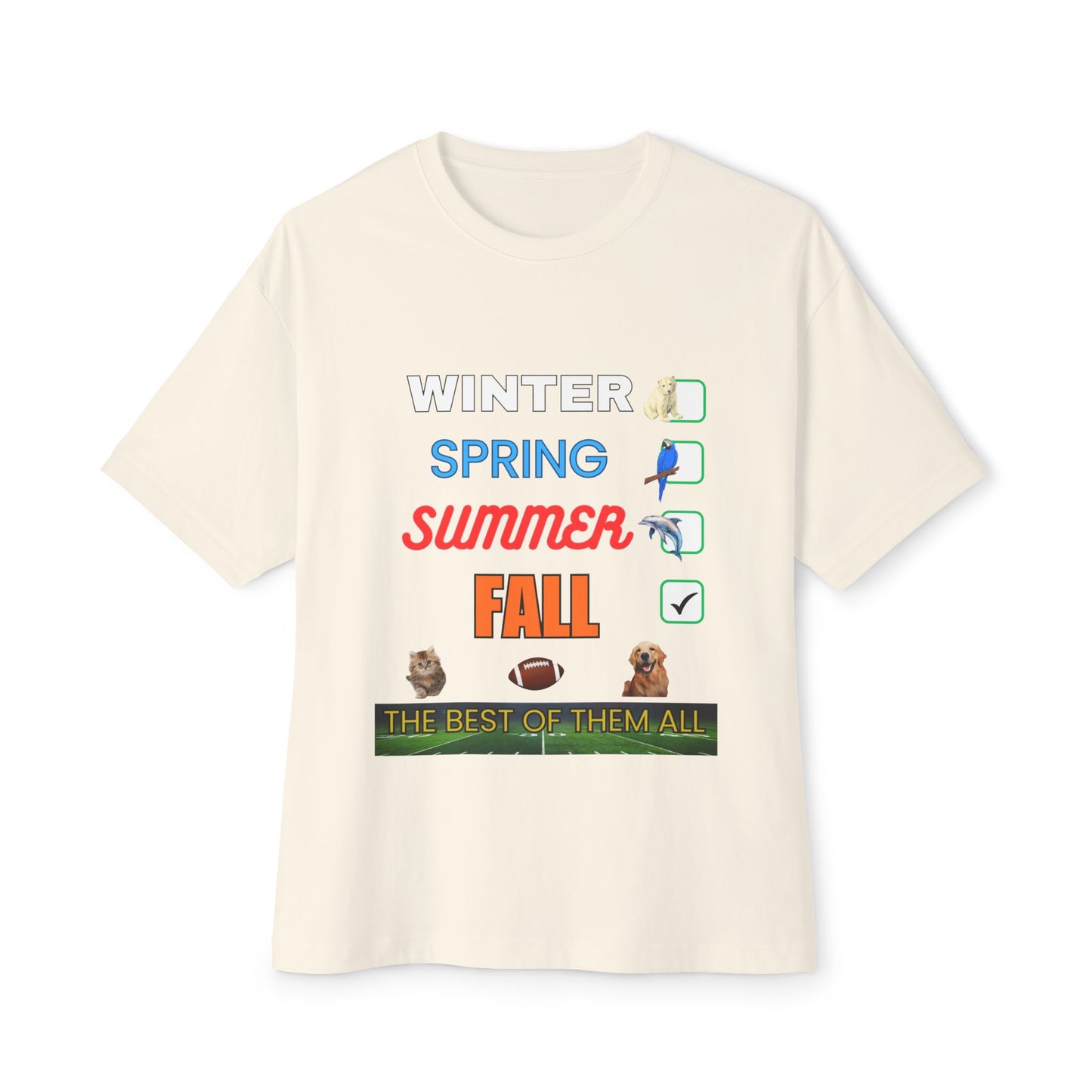 Oversized Tee - Fall Season Tees