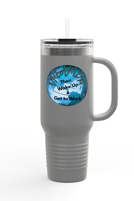 Inspirational Insulated Travel Mug - 40oz Dream Big Design