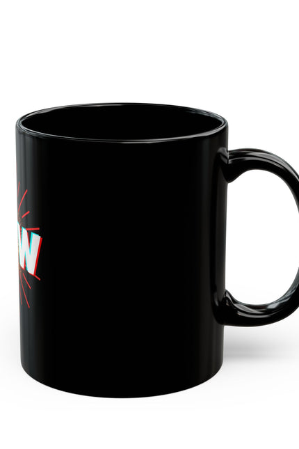 Inspirational Black Mug - 'Never Over Now' - Motivational Coffee Cup for Daily Inspiration
