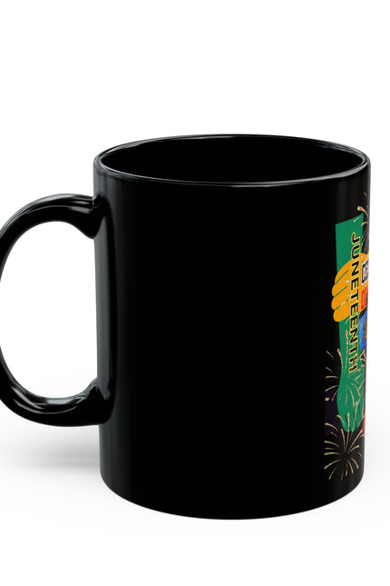 Juneteenth Celebration Mug - Freedom & Joy Design (11oz, 15oz)