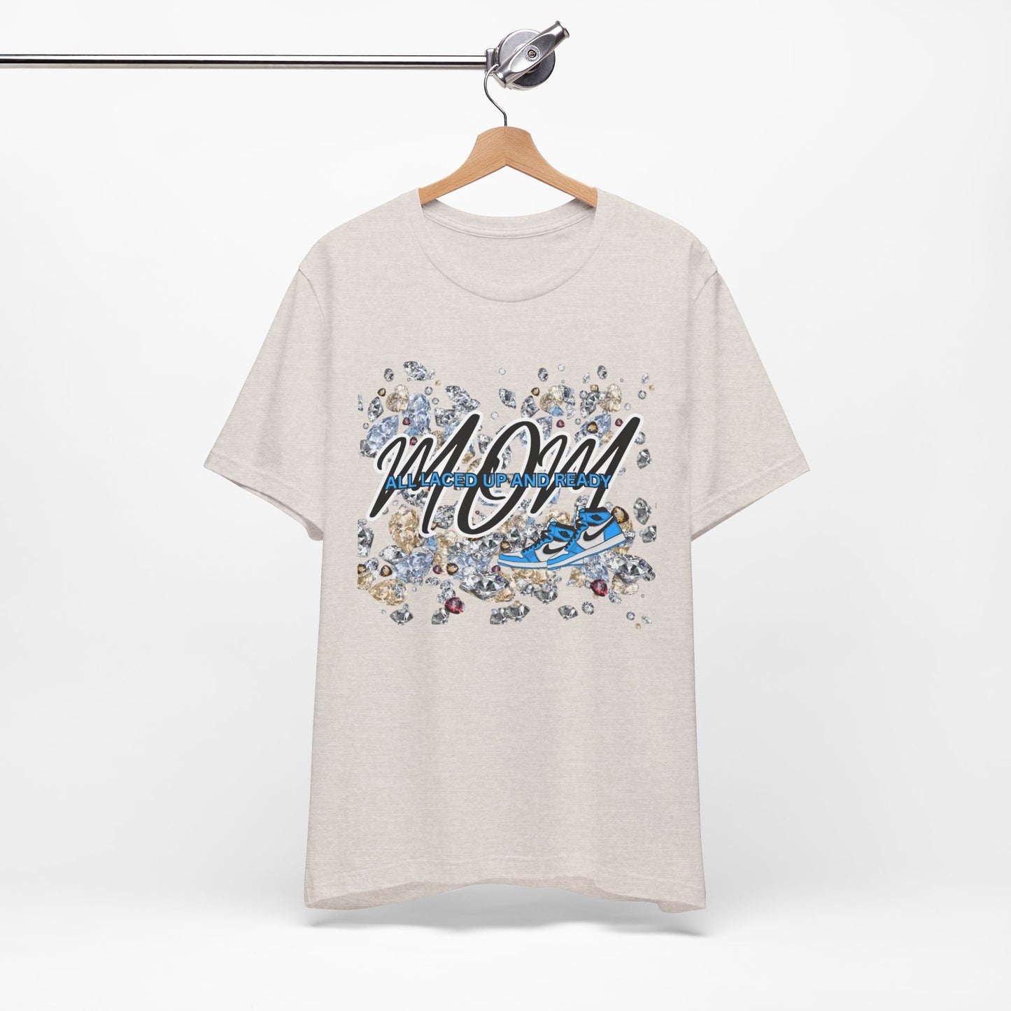 Mom Lace-Up Tee