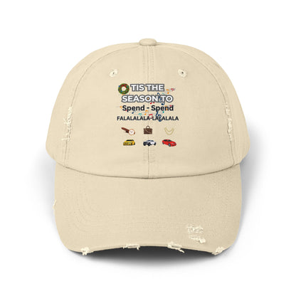 Distressed Cap - Holiday Hats