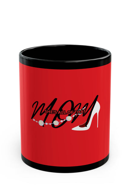 Stylish High Heel Mug - WOW! She's All of That - Perfect for Fashion Lovers & Gift Giving