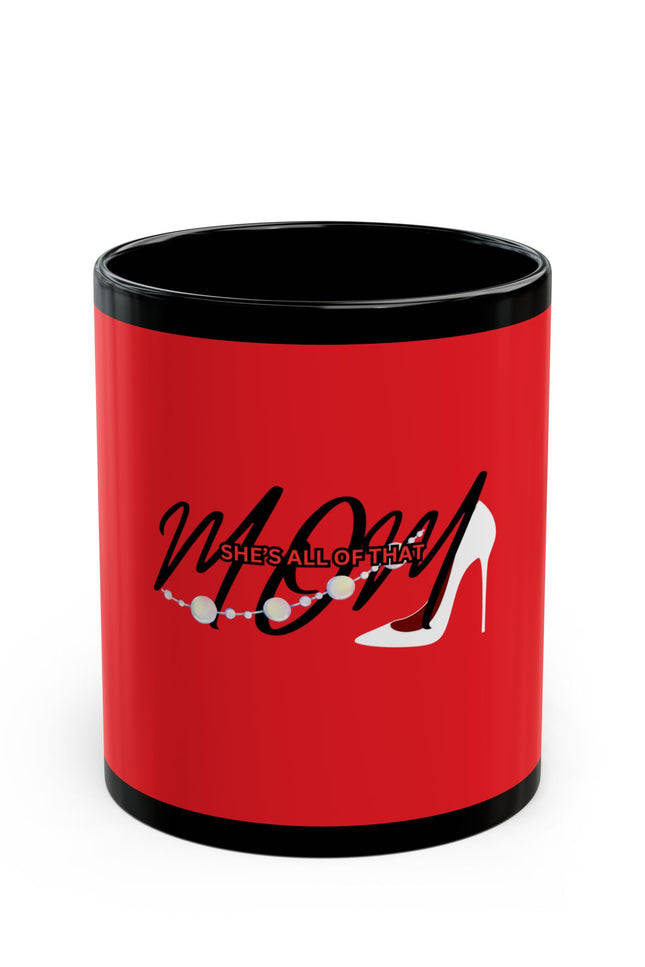 Stylish High Heel Mug - WOW! She's All of That - Perfect for Fashion Lovers & Gift Giving