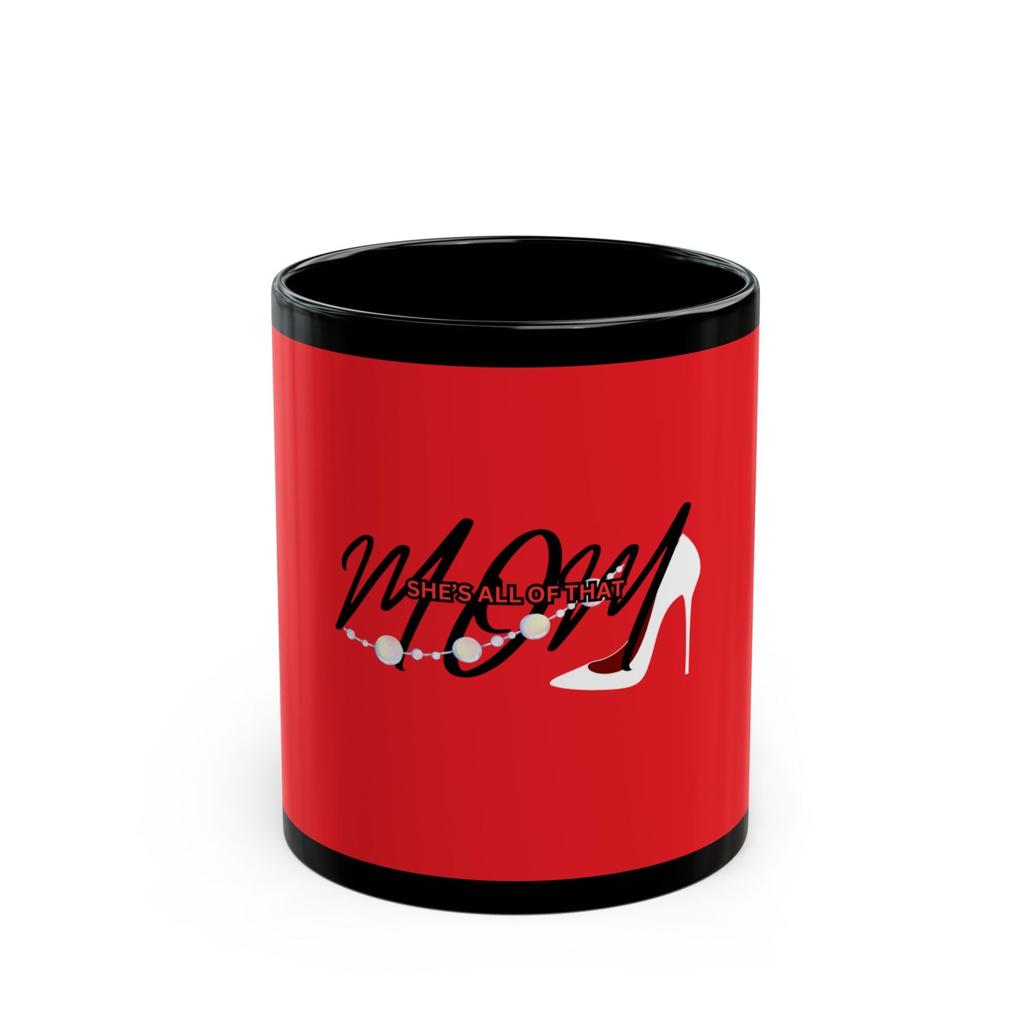 Stylish High Heel Mug - WOW! She's All of That - Perfect for Fashion Lovers & Gift Giving