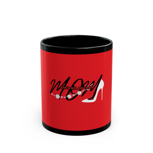 Stylish High Heel Mug - WOW! She's All of That - Perfect for Fashion Lovers & Gift Giving