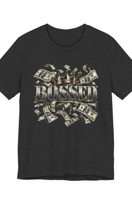 Bossed Tee — Money Crown Graphic T-Shirt