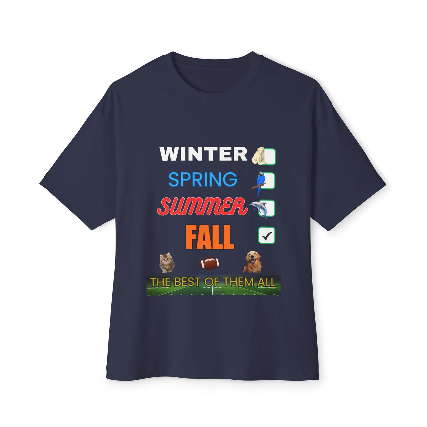 Oversized Tee - Fall Season Tees