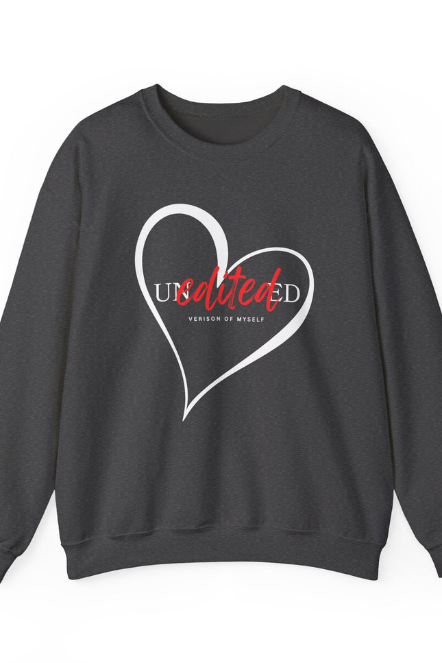 ‘Loved’ Heart Graphic Hoodie — Pastel Lilac Lightweight Pullover