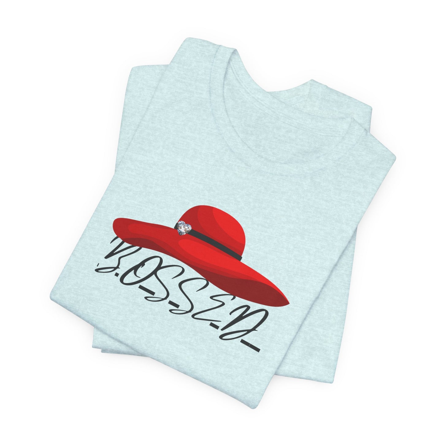 Bossed Unisex Short Sleeve Tee | Stylish Casual Wear, Gift for Bosses, Empowerment Shirt, Fashionable Daily Top