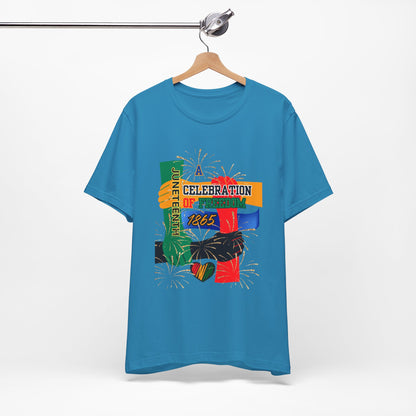 Juneteenth Celebration Unisex Garment-Dyed T-Shirt