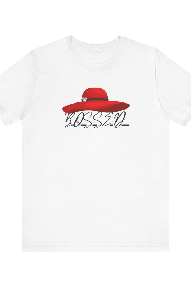 Bossed Unisex Short Sleeve Tee | Stylish Casual Wear, Gift for Bosses, Empowerment Shirt, Fashionable Daily Top