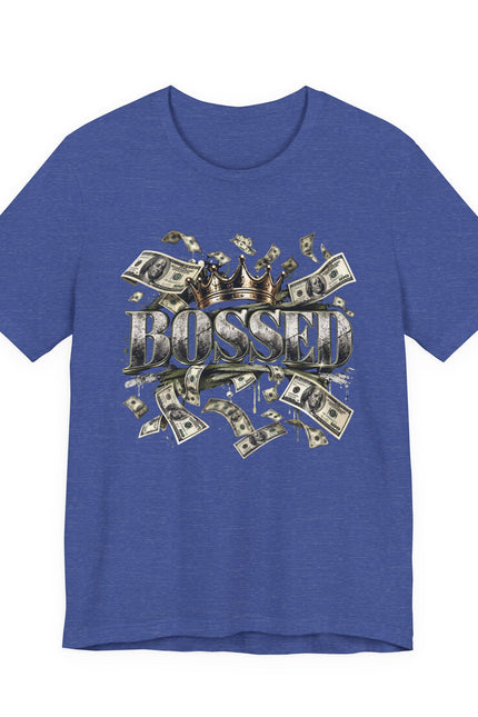 Bossed Tee — Money Crown Graphic T-Shirt