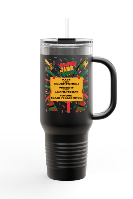 Inspirational Insulated Travel Mug - 40oz - Perfect for Teachers & Students - Stay Motivated On-the-Go