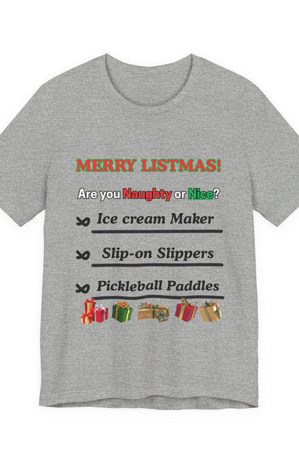 Christmas Short Sleeve Tee - Merry Christmas Shirt