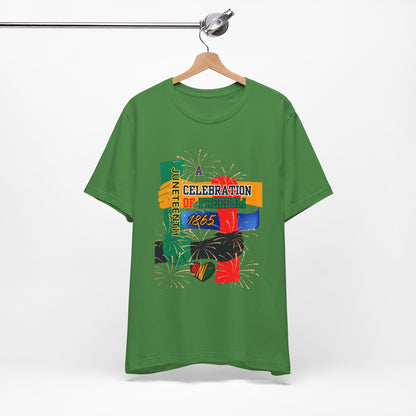 Juneteenth Celebration Unisex Garment-Dyed T-Shirt