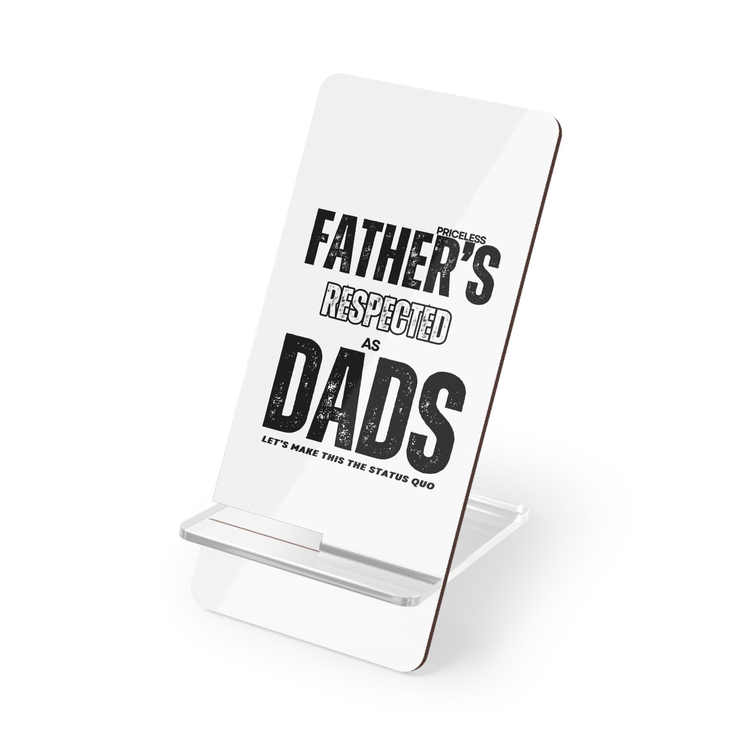 Dads Smartphone Display Stand - Perfect Gift for Father's Day