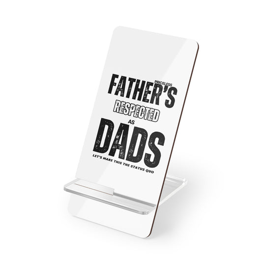 Dads Smartphone Display Stand - Perfect Gift for Father's Day