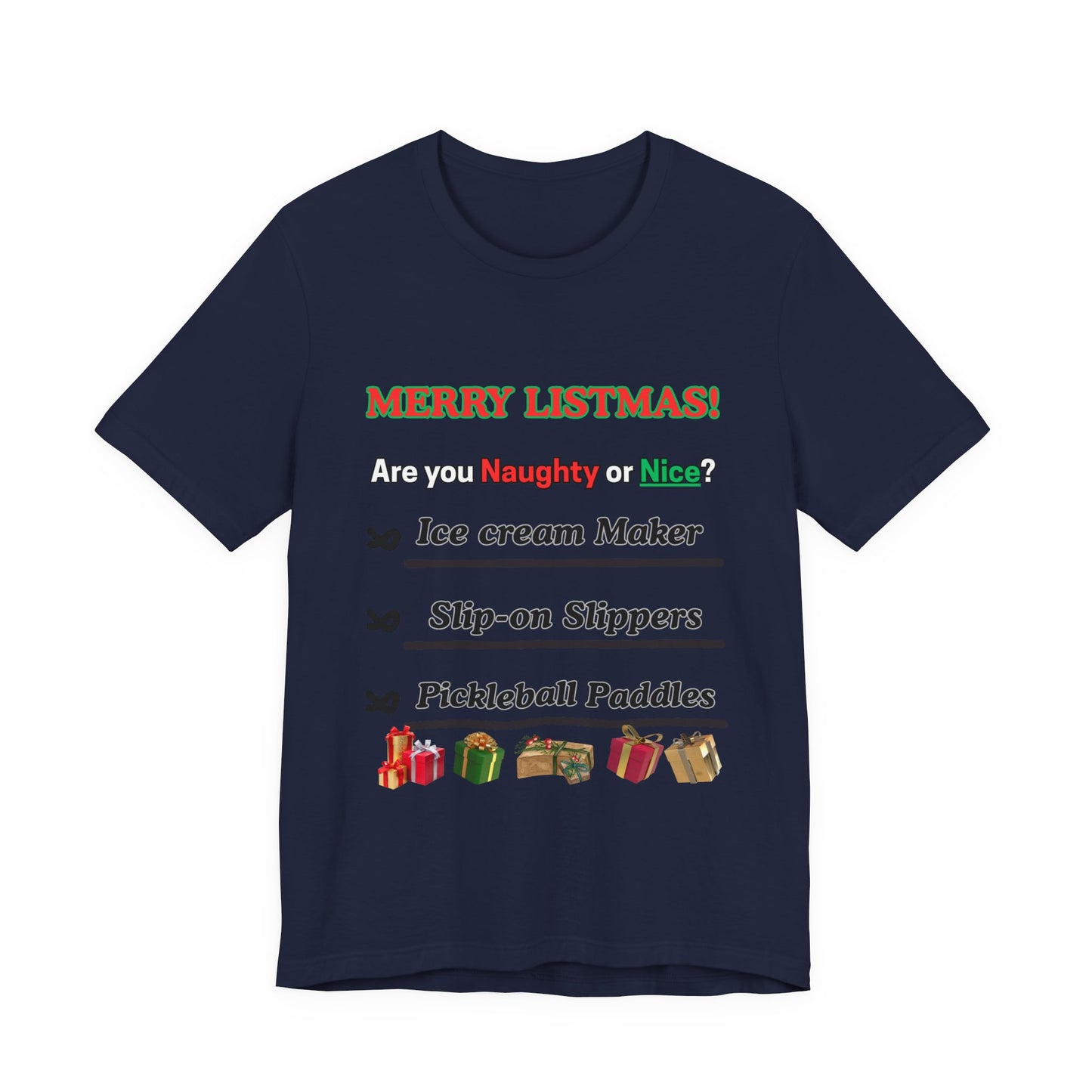Christmas Short Sleeve Tee - Merry Christmas Shirt