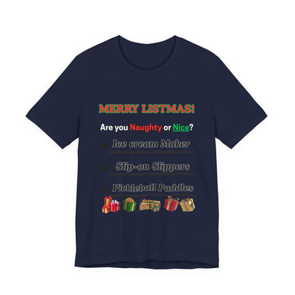 Christmas Short Sleeve Tee - Merry Christmas Shirt