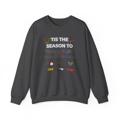 Holiday 'Tis the Season to Spend' Crewneck Sweatshirt