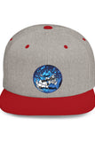 One size / Heather Grey/Red