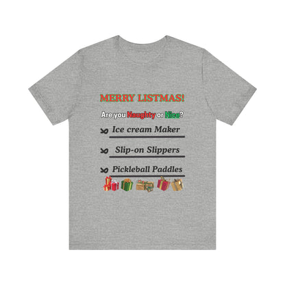 Christmas Short Sleeve Tee - Merry Christmas Shirt