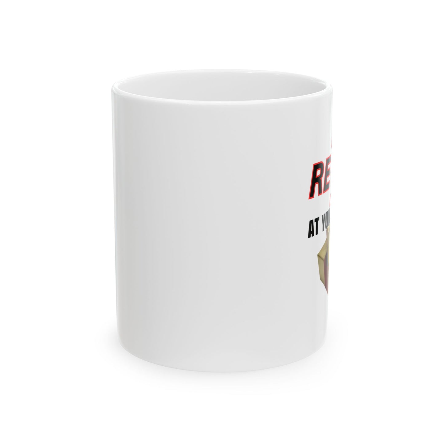 Christmas Coffee Ceramic Mug — Holiday Hot Cocoa & Coffee Cup (11oz, 15oz)