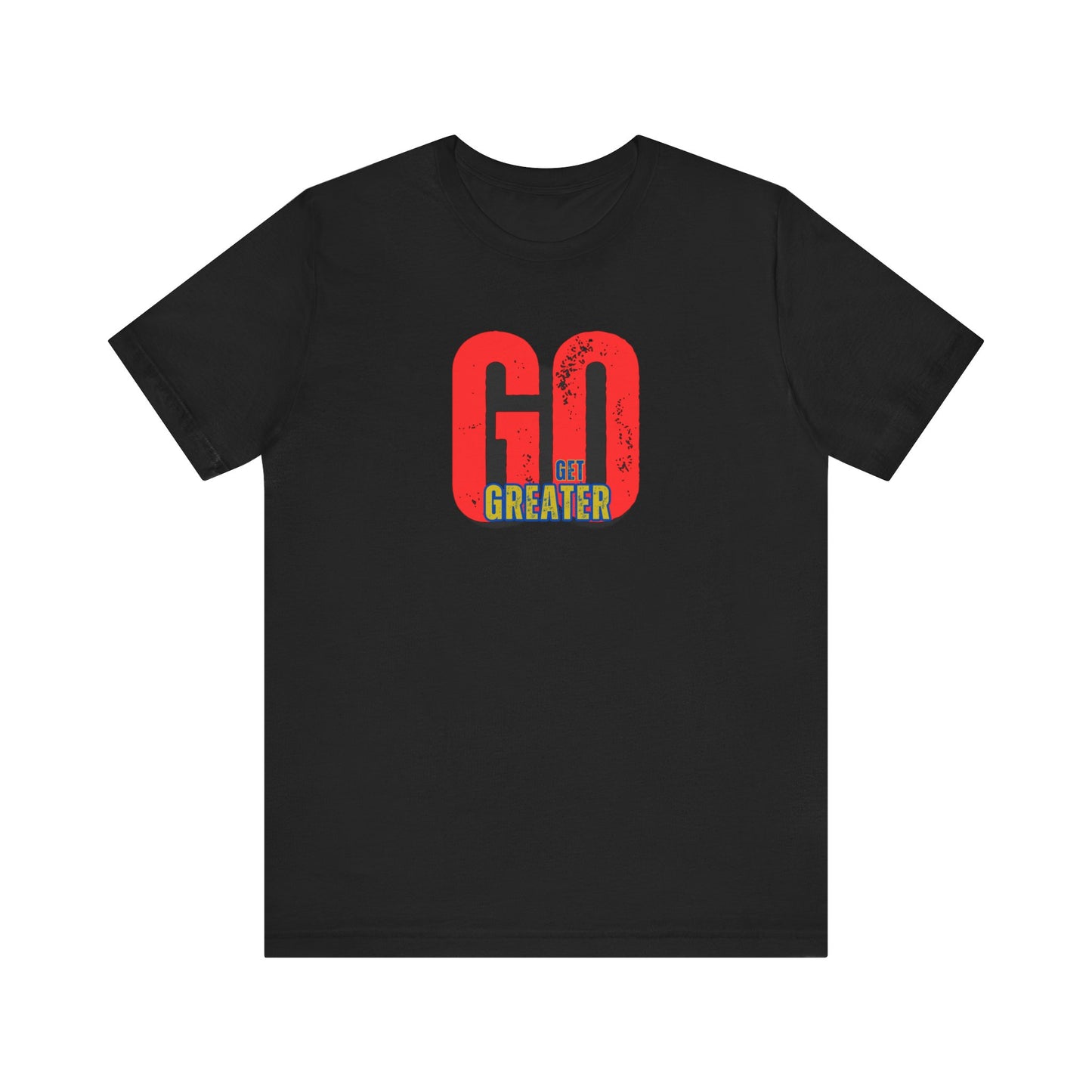 Motivational Unisex Garment-Dyed T-Shirt - 'GO Get Greater'