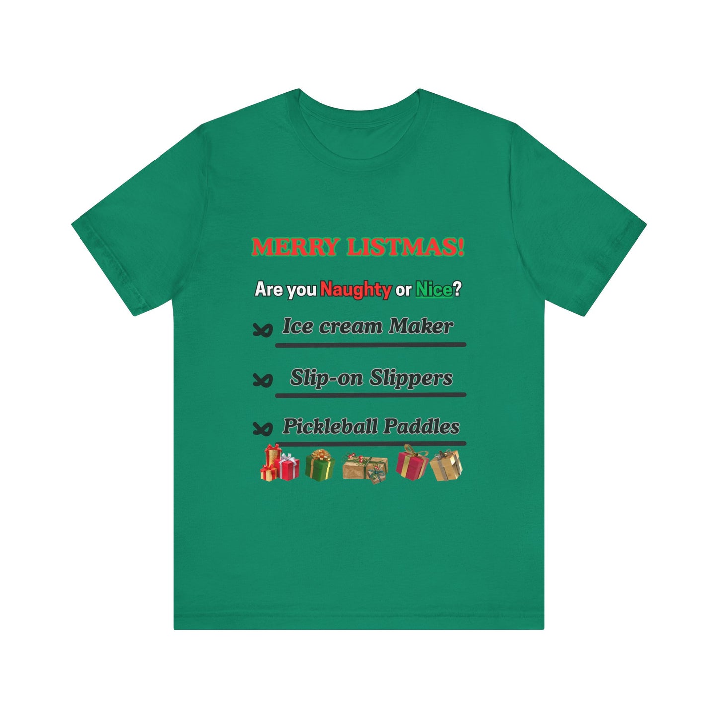 Christmas Short Sleeve Tee - Merry Christmas Shirt